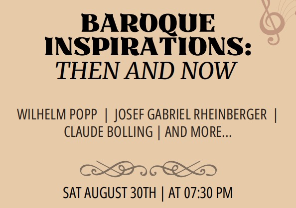 Baroque Inspirations: A Trio Concert